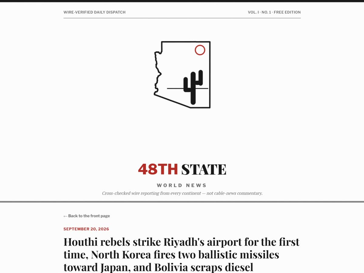 Today's real 48th State World News edition